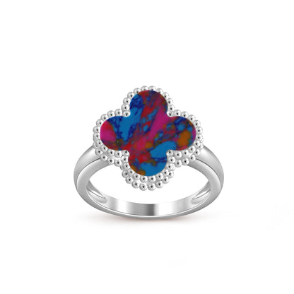 [Cadisa]CLOVER SILVER RING COLLECTION