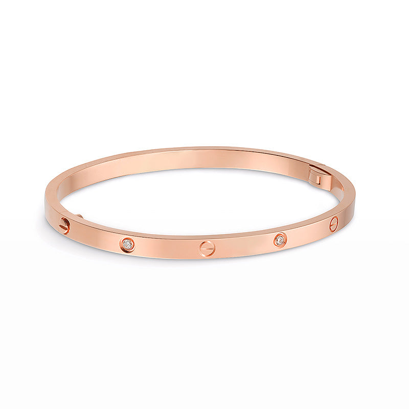 [Cadisa] LOVE BRACELET 3.65MM 6 DIAMONDS