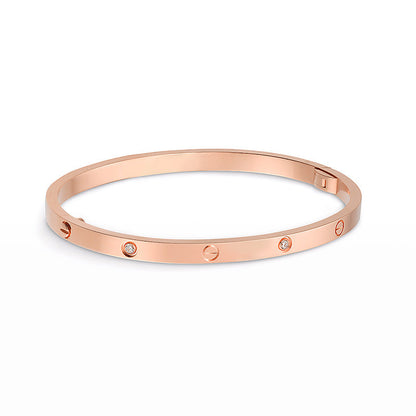 [Cadisa] LOVE BRACELET 3.65MM 6 DIAMONDS