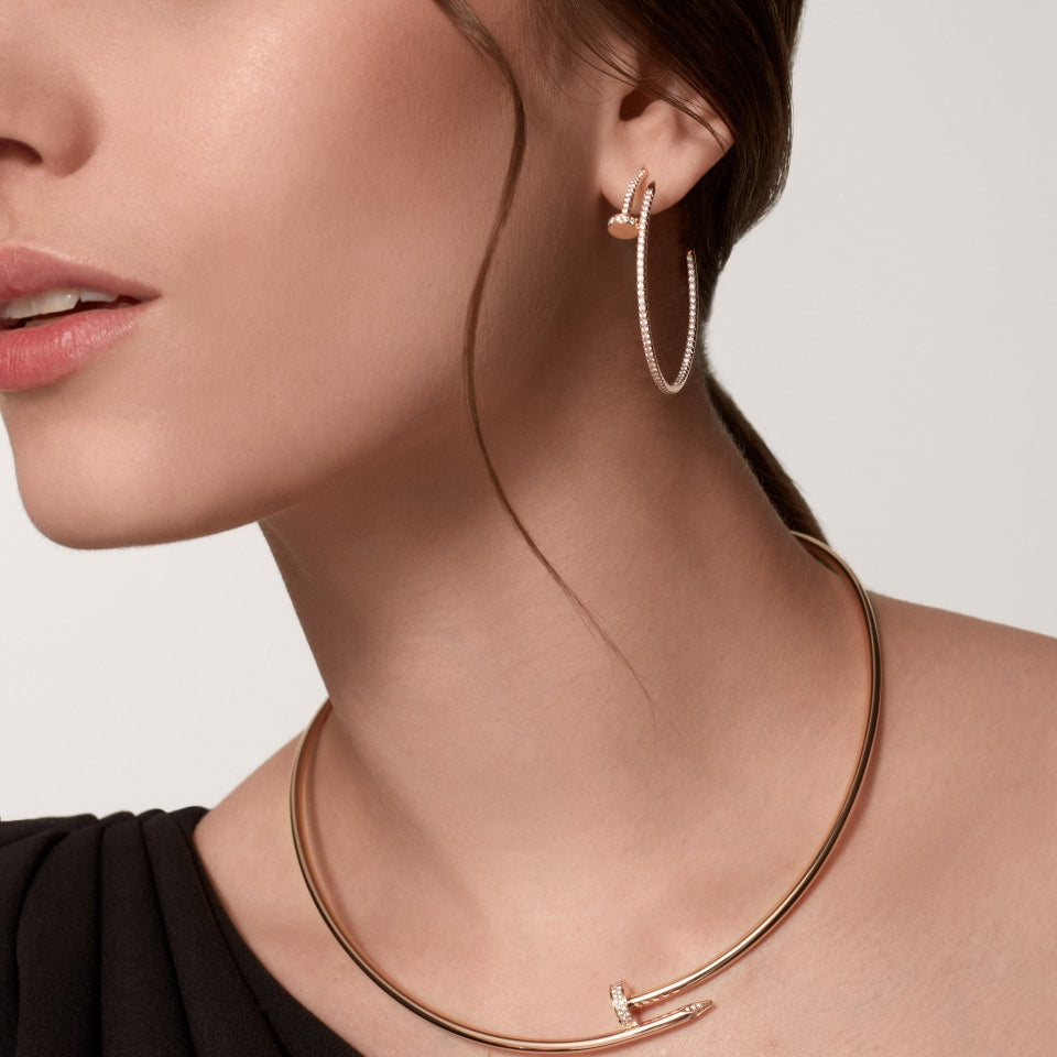 [Cadisa] JUSTE FULL DIAMOND LARGE EARRINGS