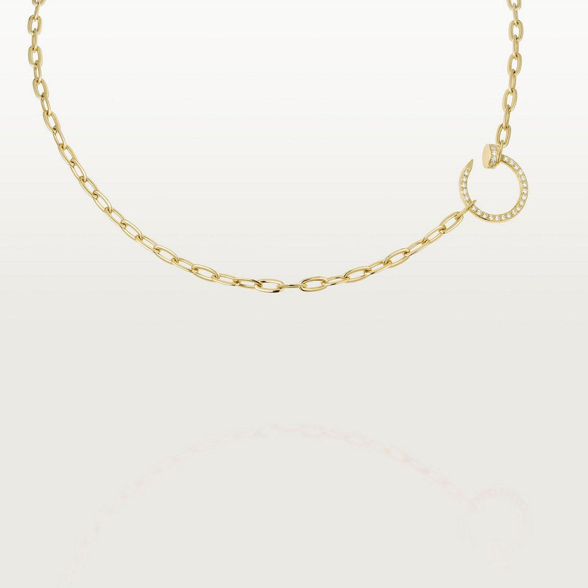 [Cadisa] JUSTE NECKLACE FULL DIAMONDS