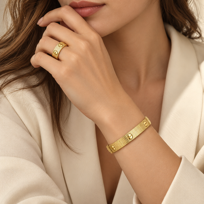 [Cadisa]Love Unlimited Bracelet & Ring Set
