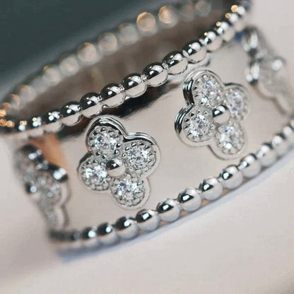[Cadisa]CLOVER KALEIDOSCOPE RING 10MM
