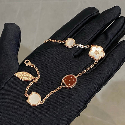 [Cadisa]LUCKY SPRING 5 MOTIF BRACELET