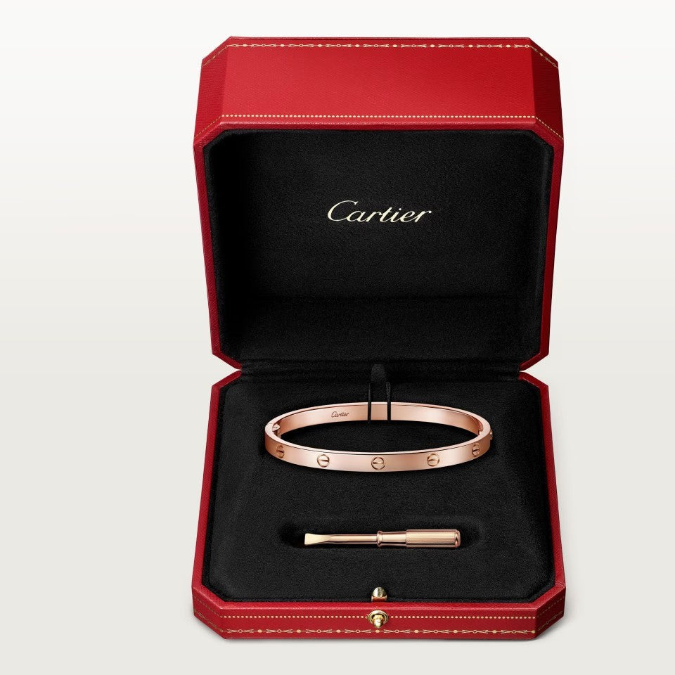 [Cadisa] LOVE BRACELET 4.8MM 4 DIAMONDS