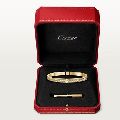 [Cadisa] LOVE BRACELET 4.8MM DIAMOND-PAVED