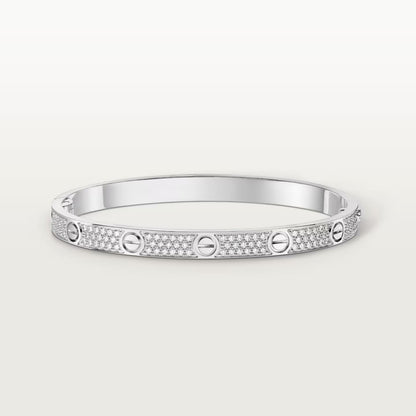 [Cadisa] LOVE BRACELET 4.8MM DIAMOND-PAVED