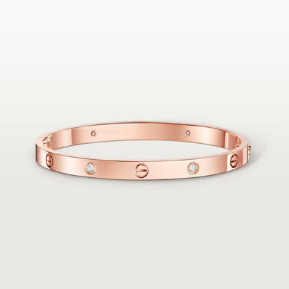 [Cadisa] LOVE BRACELET 4.8MM 4 DIAMONDS