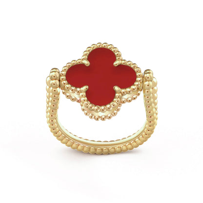 [Cadisa]CLOVER RIVERSIBLE RING GOLD COLLECTION
