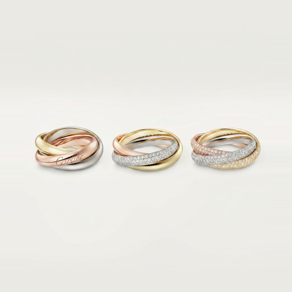 [Cadisa] TRINITY 3.2MM RING COLLECTION