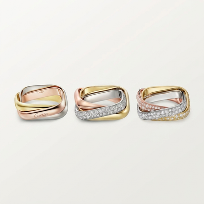 [Cadisa] TRINITY 3.5MM CUSHION RING COLLECTION