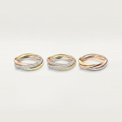 [Cadisa] TRINITY 2.5MM RING COLLECTION