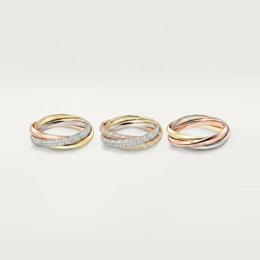 [Cadisa] TRINITY 2.5MM RING COLLECTION