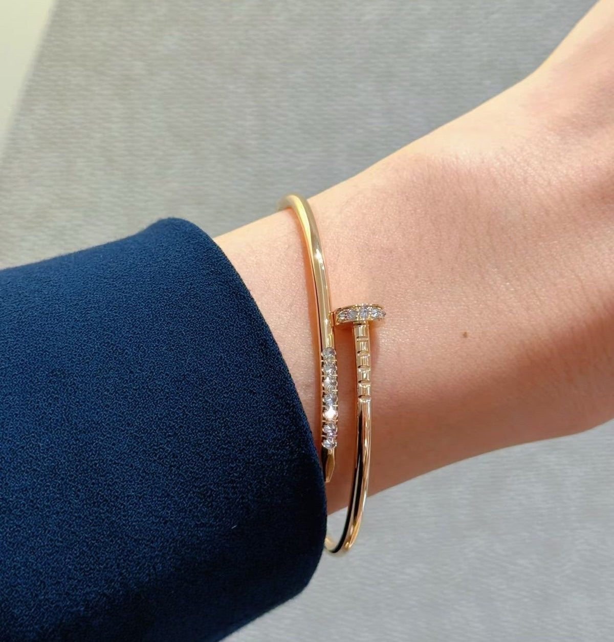 [Cadisa]JUSTE BRACELET 2.5MM DIAMONDS NEW