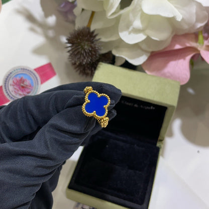 [Cadisa]CLOVER RIVERSIBLE RING GOLD COLLECTION