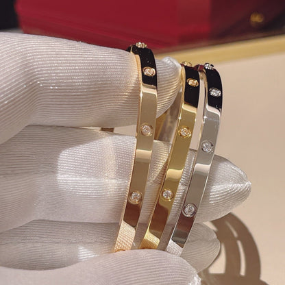 [Cadisa] LOVE BRACELET 3.65MM 10 DIAMONDS