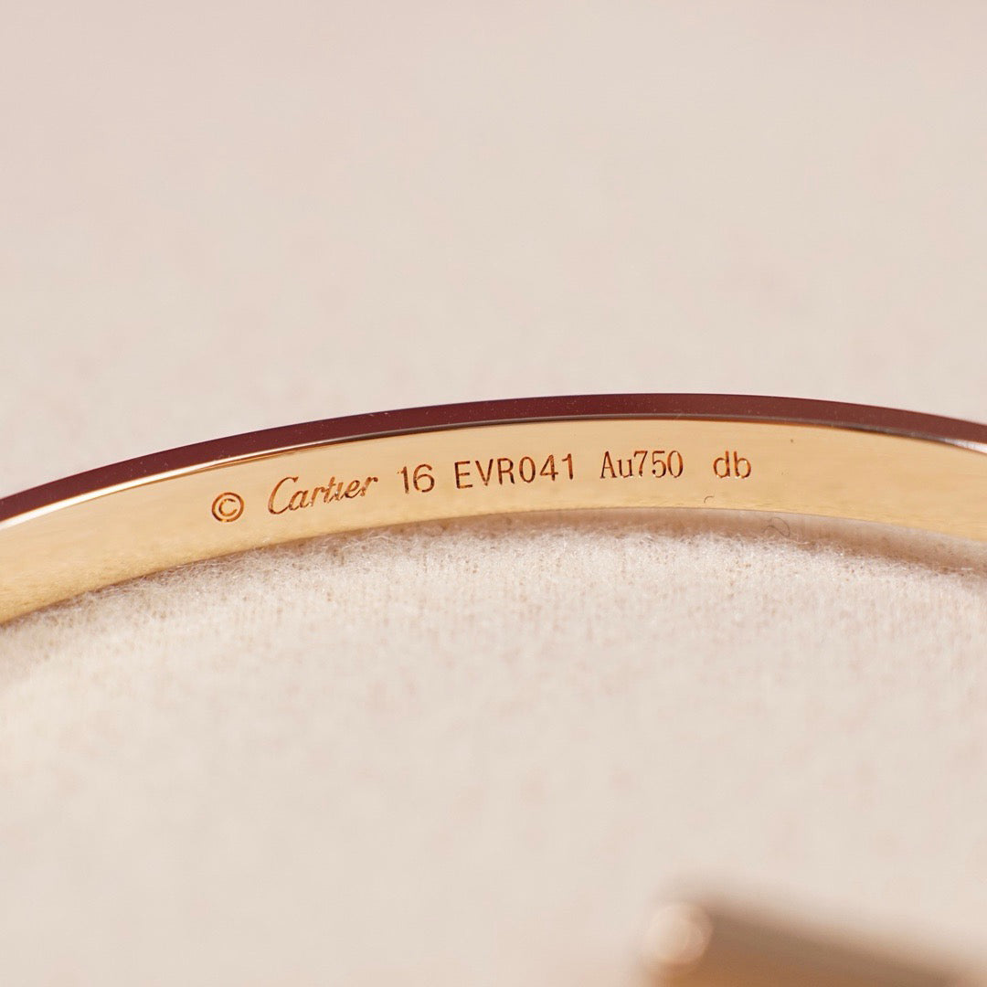 [Cadisa] LOVE BRACELET 3.65MM 6 DIAMONDS