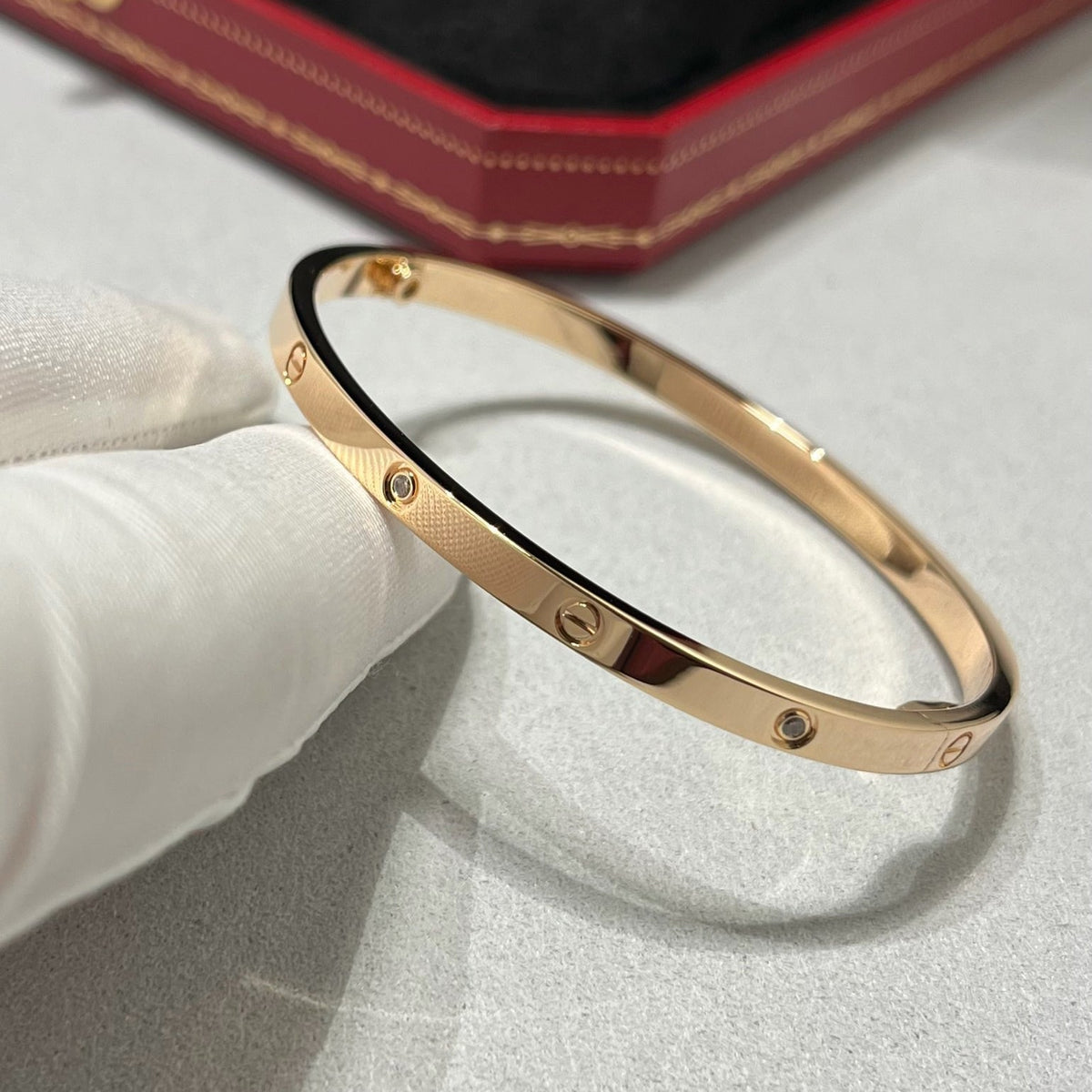 [Cadisa] LOVE BRACELET 3.65MM 6 DIAMONDS