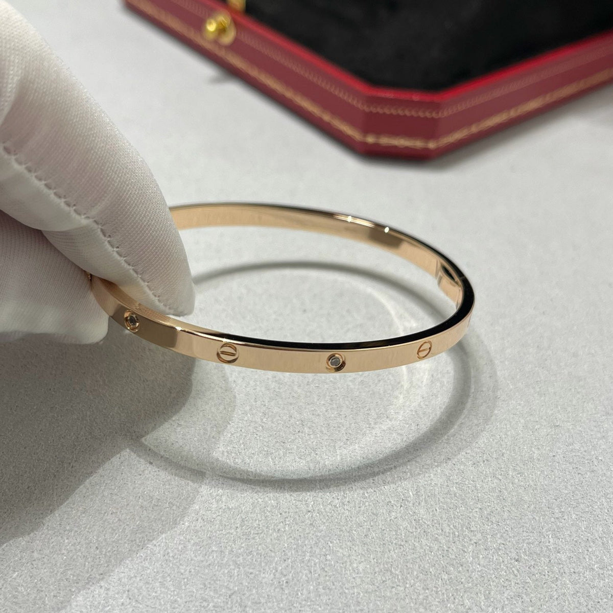 [Cadisa] LOVE BRACELET 3.65MM 6 DIAMONDS