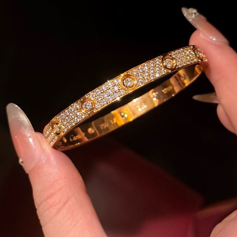 [Cadisa]Love & Juste Statement Bracelet Trio Stack Set