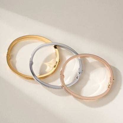 [Cadisa] LOVE BRACELET 6.1MM DIAMOND-PAVED