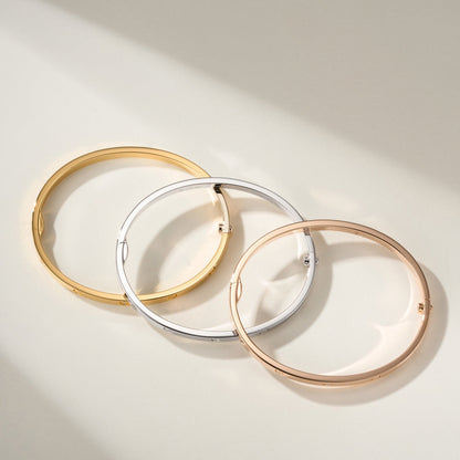 [Cadisa] LOVE BRACELET 3.65MM 6 DIAMONDS