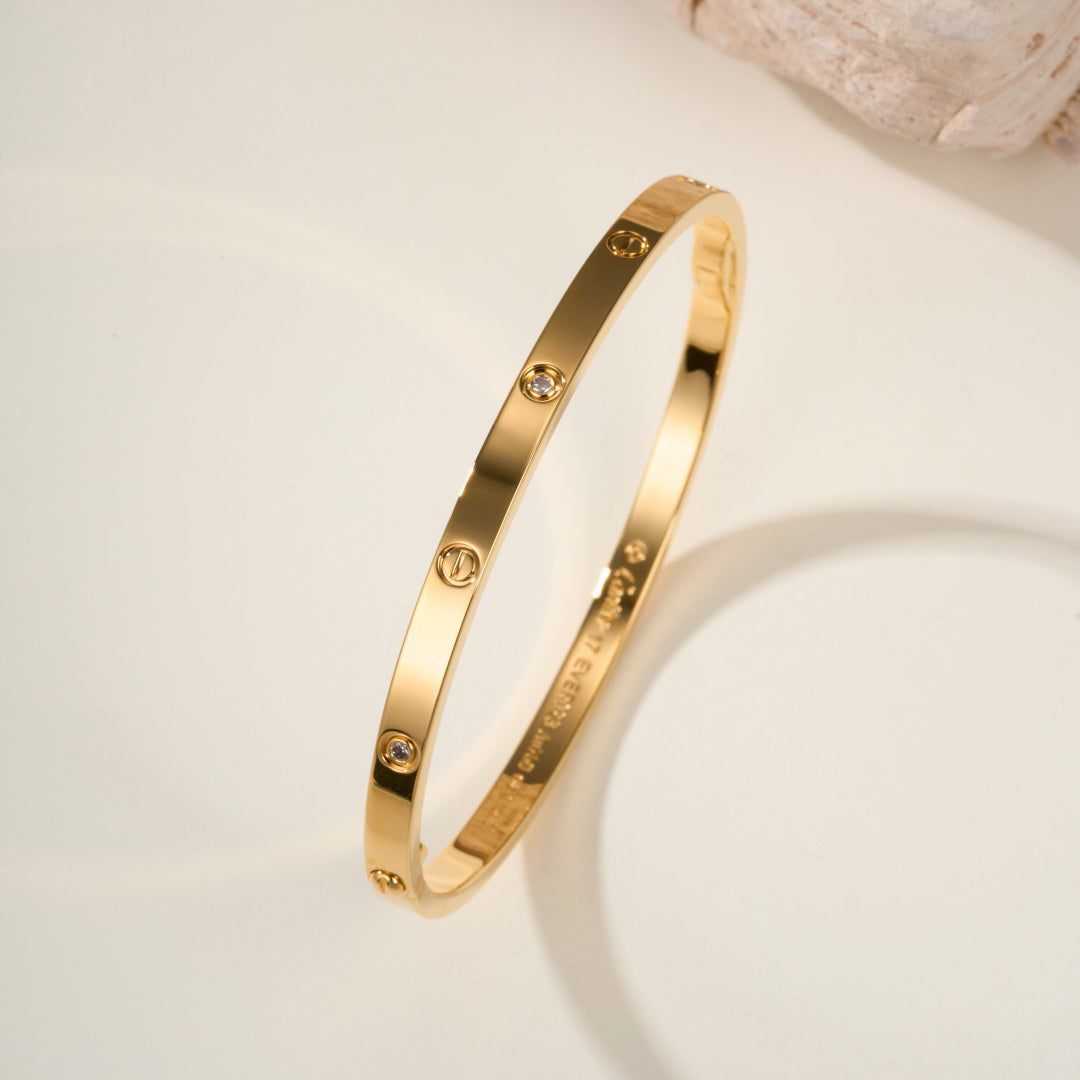 [Cadisa] LOVE BRACELET 3.65MM 6 DIAMONDS