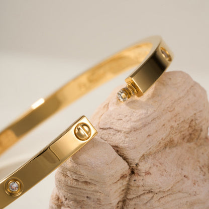 [Cadisa] LOVE BRACELET 3.65MM 6 DIAMONDS