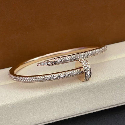 [Cadisa] JUSTE BRACELET 3.5MM ALL DIAMONDS