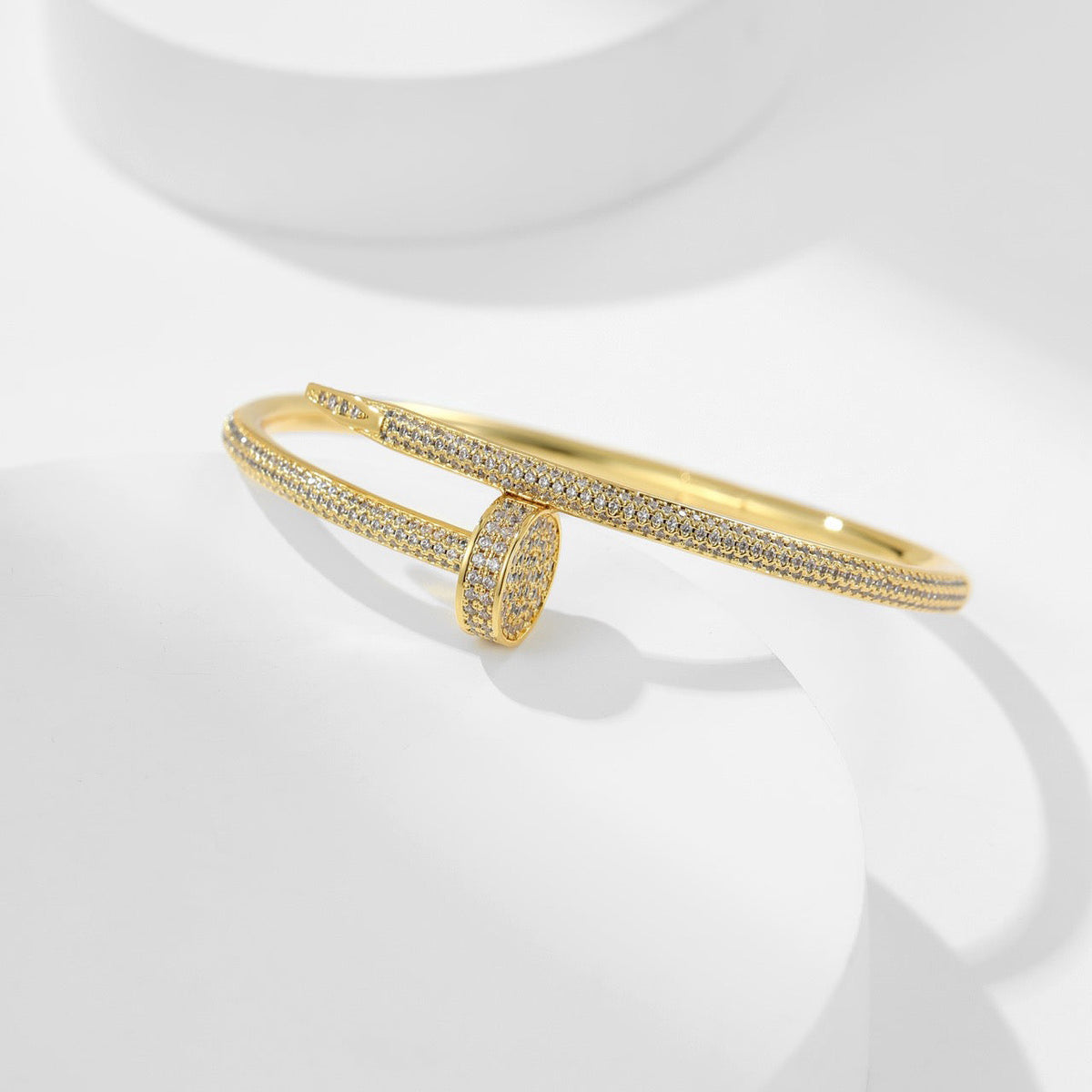 [Cadisa] JUSTE BRACELET 3.5MM ALL DIAMONDS