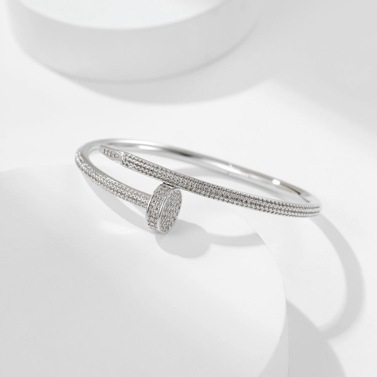 [Cadisa] JUSTE BRACELET 3.5MM ALL DIAMONDS