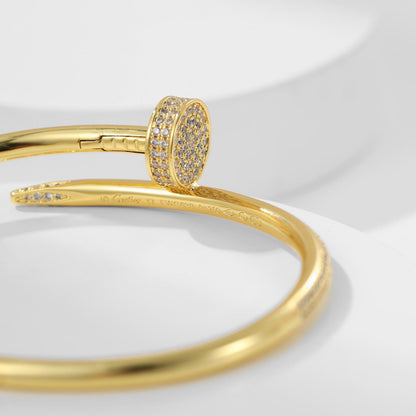 [Cadisa] JUSTE BRACELET 3.5MM ALL DIAMONDS