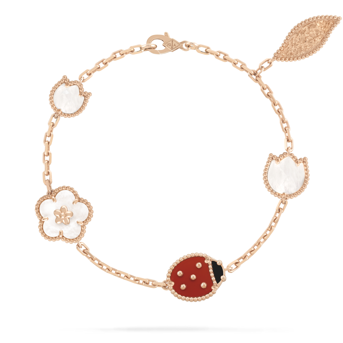 [Cadisa]LUCKY SPRING 5 MOTIF BRACELET