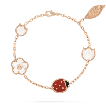 [Cadisa]LUCKY SPRING 5 MOTIF BRACELET
