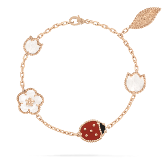 [Cadisa]LUCKY SPRING 5 MOTIF BRACELET