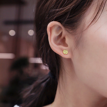 [Cadisa] LOVE EARRINGS 7.2MM