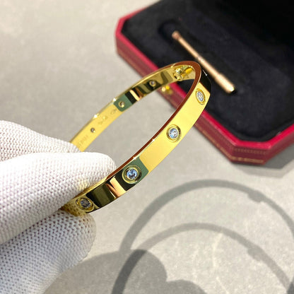 [Cadisa] LOVE BRACELET 6.1MM 10 DIAMONDS