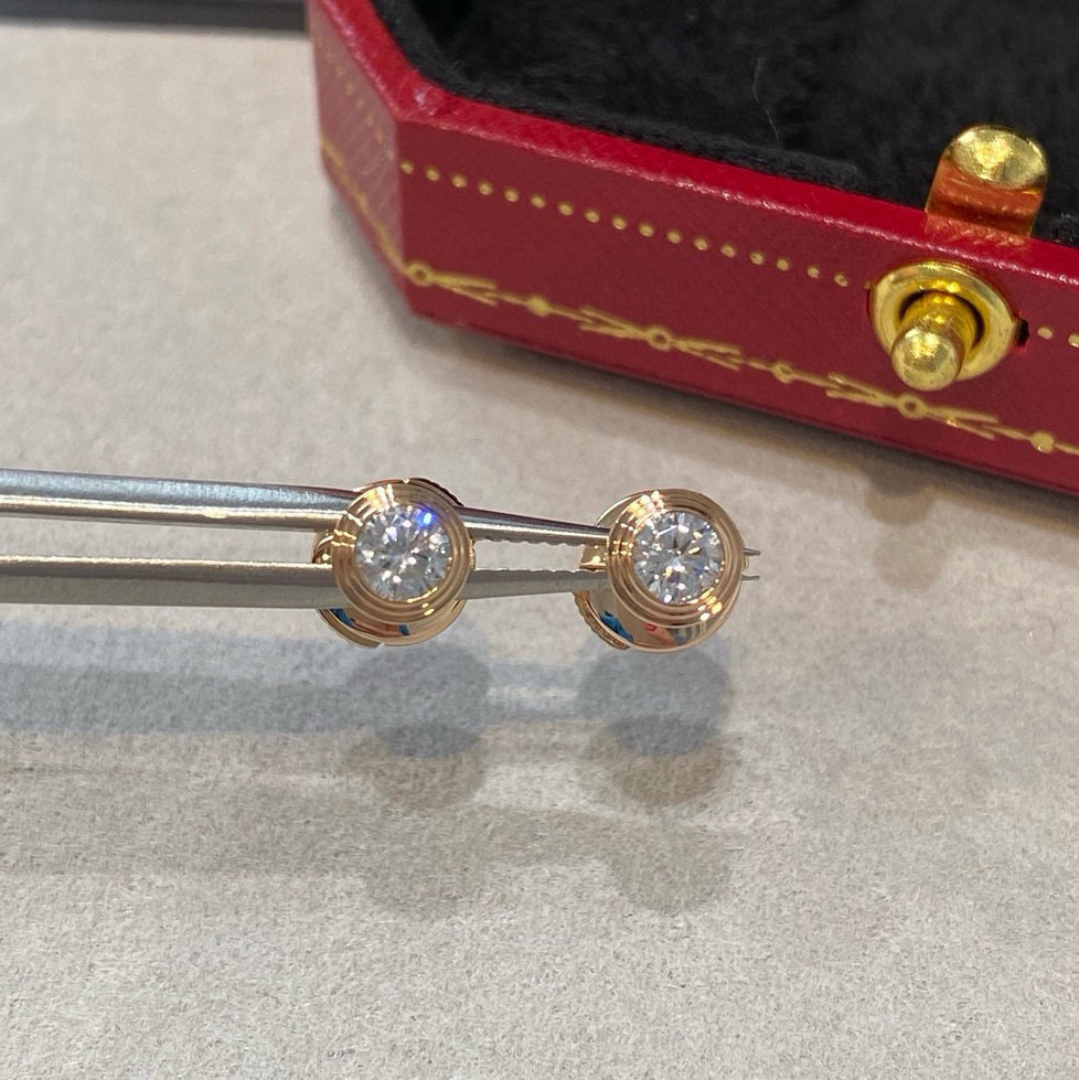 [Cadisa] DAMOUR DIAMOND EARRINGS