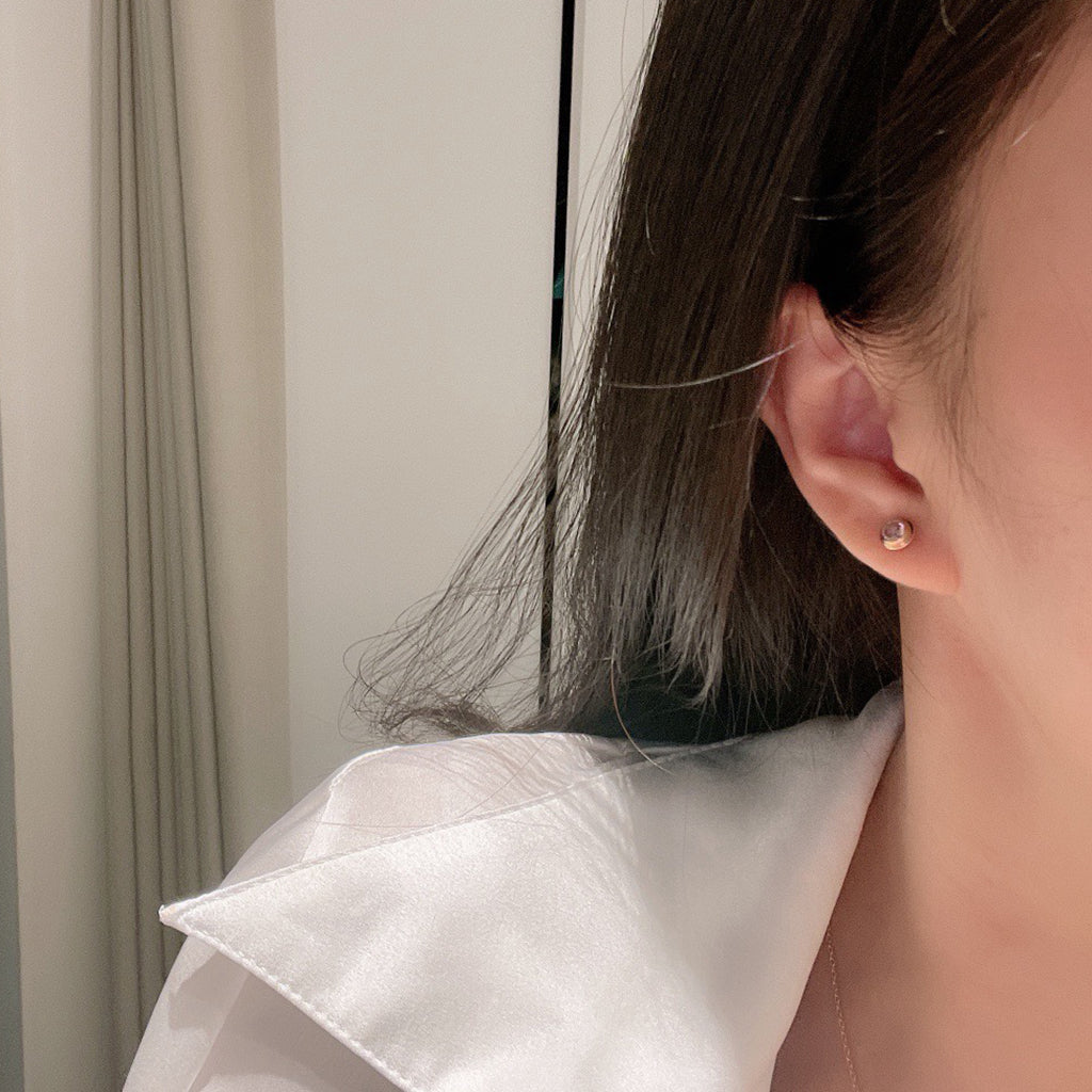 [Cadisa] DAMOUR PING DIAMOND EARRINGS
