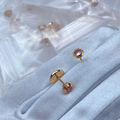 [Cadisa] DAMOUR PING DIAMOND EARRINGS