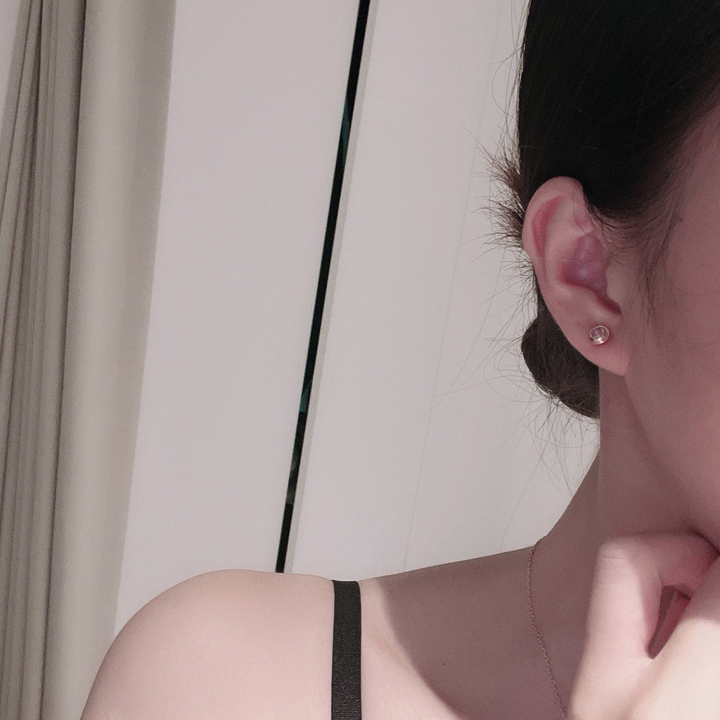 [Cadisa] DAMOUR PING DIAMOND EARRINGS