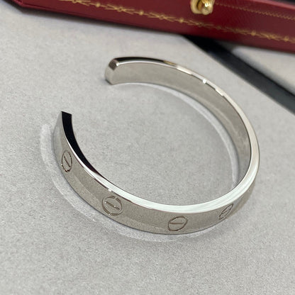 [Cadisa] LOVE BRACELET 6.1MM 1 DIAMOND OPEN CUFF
