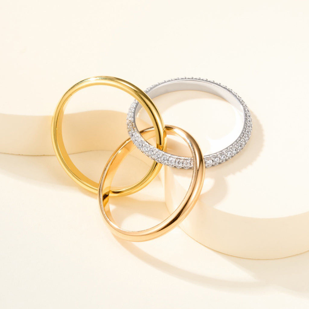 [Cadisa] TRINITY 2.5MM RING COLLECTION