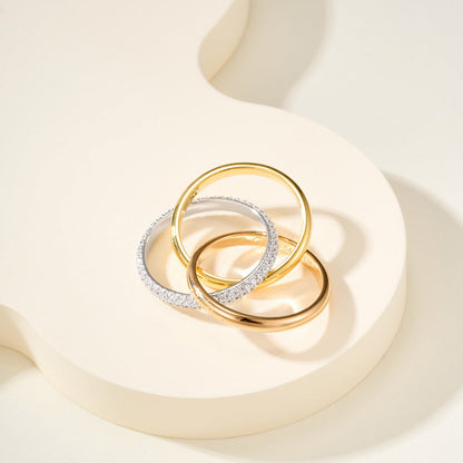 [Cadisa] TRINITY 2.5MM RING COLLECTION