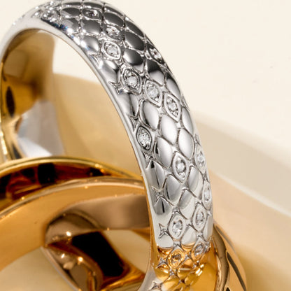 [Cadisa] TRINITY  RING LEOPARD PRINT