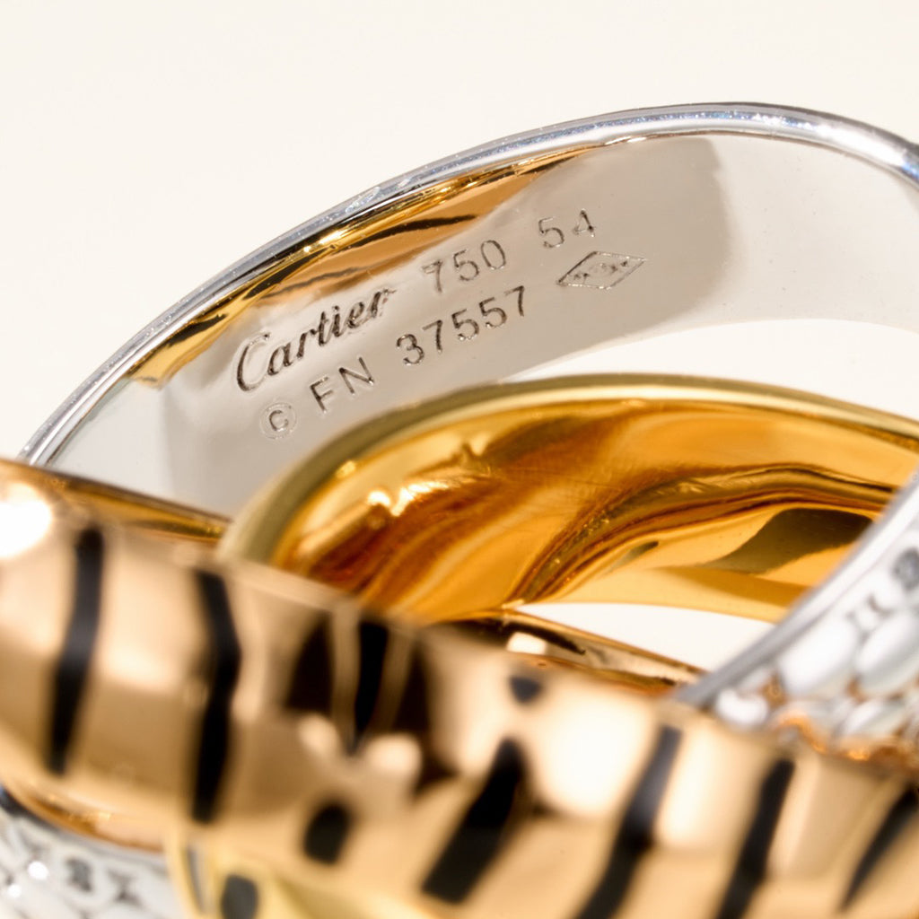 [Cadisa] TRINITY  RING LEOPARD PRINT