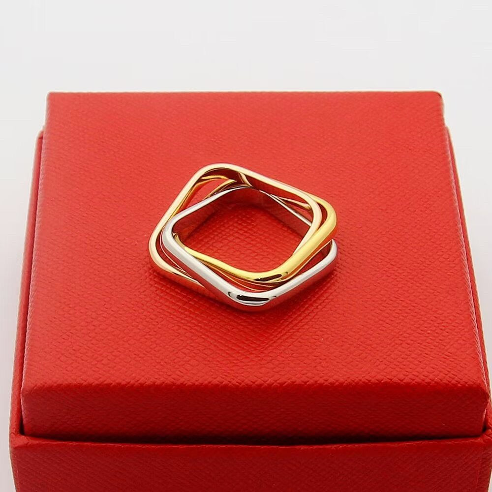 [Cadisa] TRINITY 3.5MM CUSHION RING COLLECTION