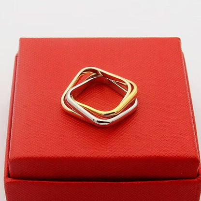 [Cadisa] TRINITY 3.5MM CUSHION RING COLLECTION