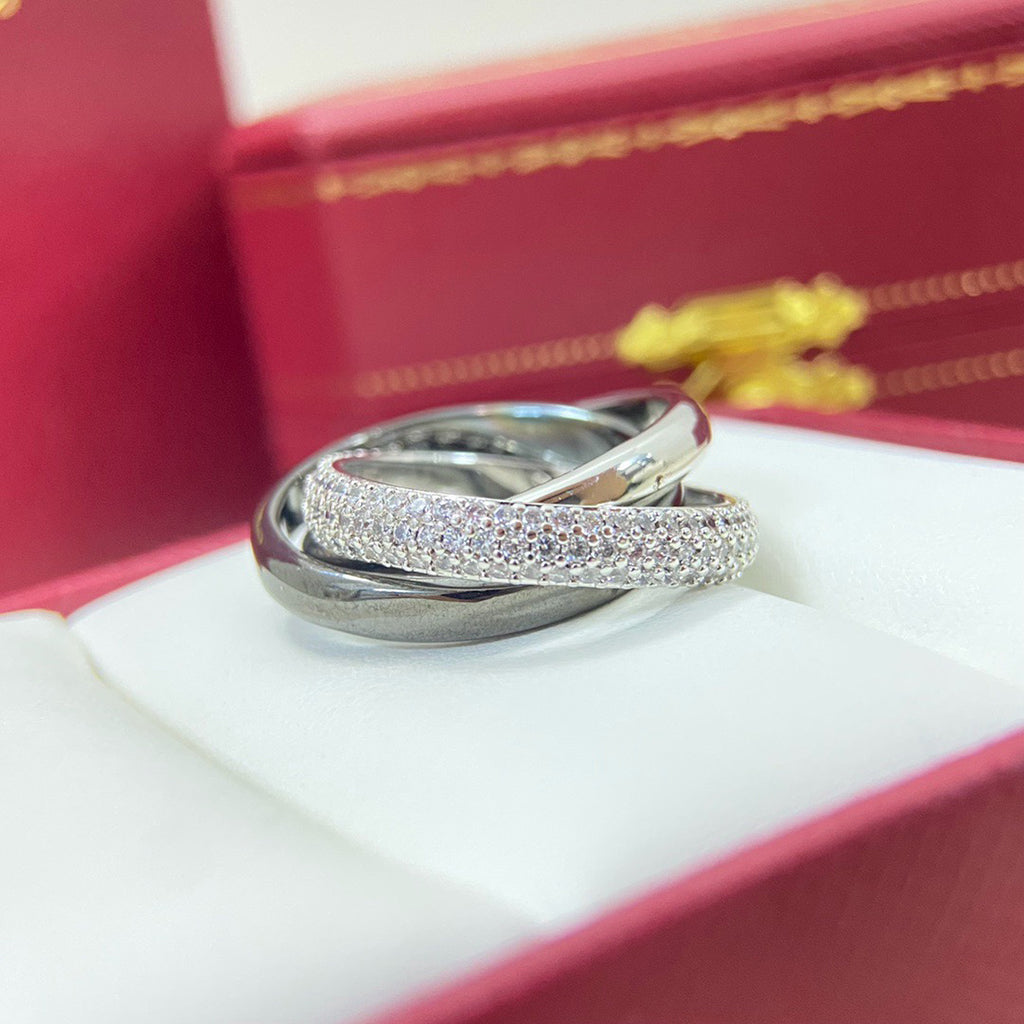 [Cadisa] TRINITY 3.2MM RING BLACK CERAMIC