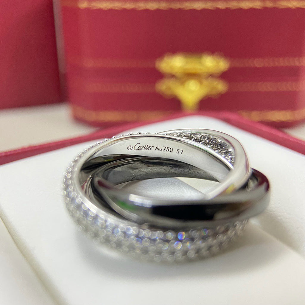 [Cadisa] TRINITY 3.2MM RING BLACK CERAMIC